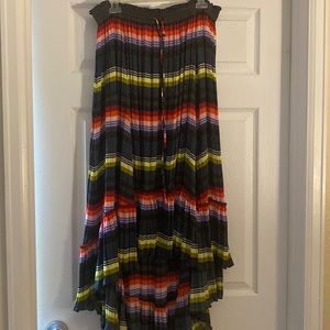 Free people hi - lo ruffled skirt